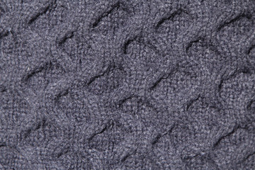 Knitted sweater seams and patterns