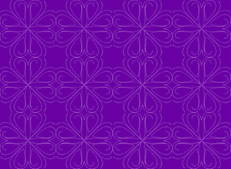 Seamless pattern design with floral background elements, beautiful ornaments