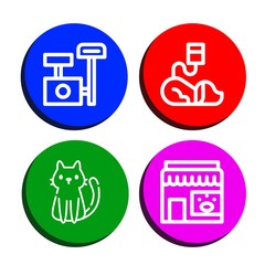 Set of kitty icons