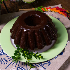 Delicious Polish Easter chocolate cake