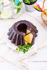 Delicious Polish Easter chocolate cake