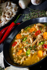 Flaczki - tripe soup the Polish way