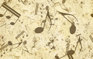 Grunge musical background.