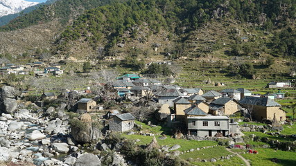 village in the mountains