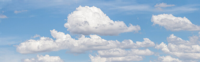 Naklejka na ściany i meble cumulus clouds s
