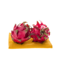dragon fruit or organic dragon fruit on the background new.