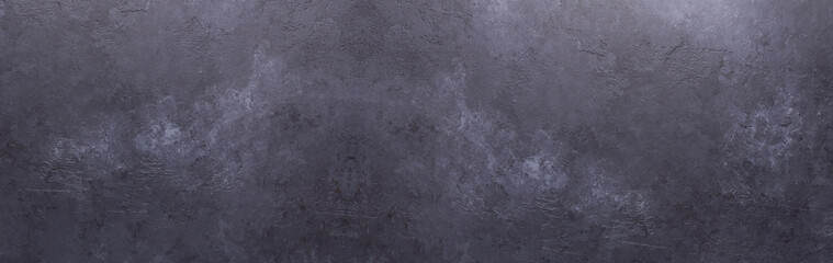 Long horizontal banner. Old stone texture background Copy space
