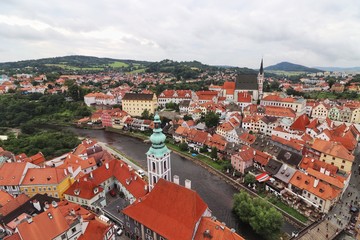 Obraz premium Czechia Cesky Krumlov beautiful view