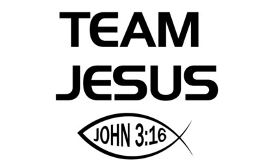 Obraz premium Christian faith, typography for print or use as poster, card, flyer or T Shirt