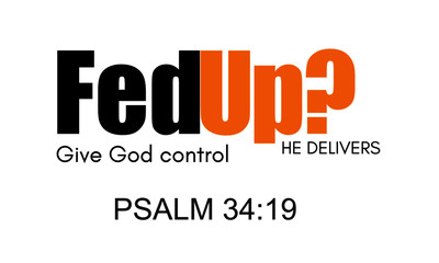 Christian faith, typography for print or use as poster, card, flyer or T Shirt