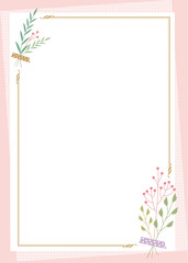 decorative frame.A good frame for writing with stationery or notepaper background.Decorated background.Good background for writing.Background image.