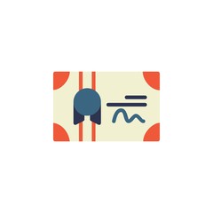 certificate icon. online learning icon. perfect for application, web, logo and presentation template. icon design flat style