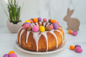 Apple Carrot Cake for easter