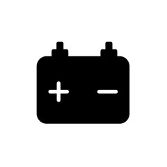 car battery icon vector template