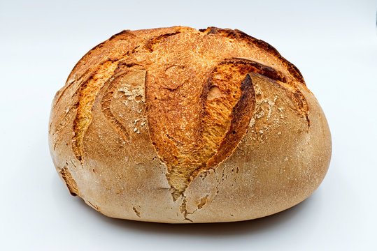 Apulian bread. Traditional Altamura italian bread (Pane pugliese) 