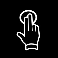 hand gesture icon