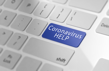 Concept of online help for the Corona virus
