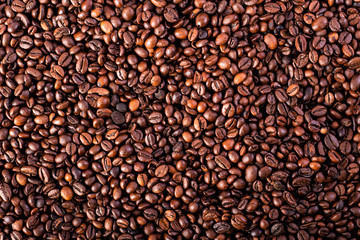 roasted coffe bean background