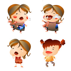 Gradation Comic Characters