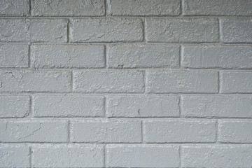 Brick wall painted in gray, texture background.