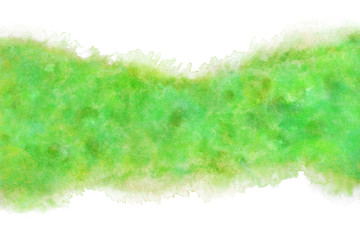 グリーン アブストラクト 新緑 水彩 背景