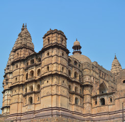 Chaturbhuj temple in Orchha, Madhya Pradesh, India.