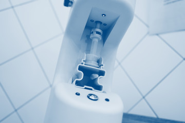 modern medical apparatus for the regeneration of hair.