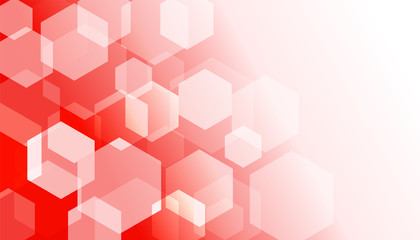 Hexagon_Box_on_Red_Gradient_Abstract_Background