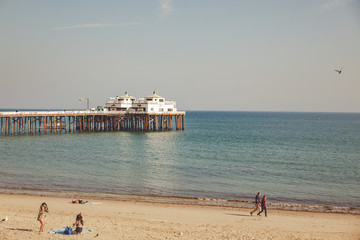 Malibu Pier in Southern California