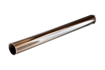Stainless Steel Tube Pipe isolated background
