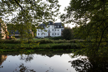 Obraz premium Old castle in a park in Germany