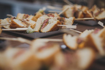 grilled chicken skewers with vegetables