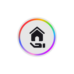 Home Insurance -  Modern App Button