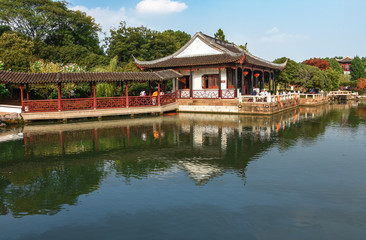 Fototapeta na wymiar chinese classical garden