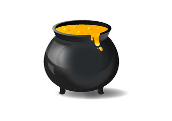 Honey magic mixture pot icon
