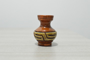 small Marajoara sculpture vase 