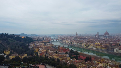 panoramic view of the toscany