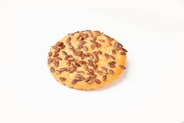 Lean cookies broken with crumbs