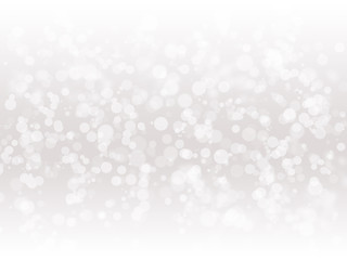 abstract background with white bokeh of illumination
