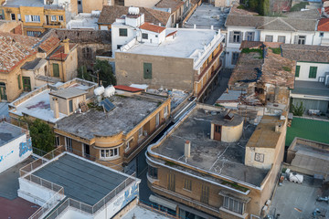 Fototapeta premium Panoramic view of Nicosia in Cyprus