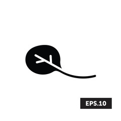 Leaf icon, Leaf sign/symbol vector
