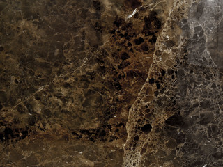 Fototapeta na wymiar Marble Emperador Black Texture