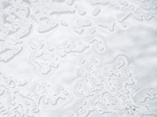 Close up water drops on metal surface can be used for web design