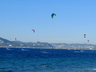 kitesurf presqu'ile de Giens - VAR