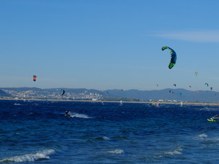 kitesurf presqu'ile de Giens - VAR