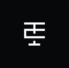 Initial based modern and minimal Logo. TC CT letter trendy fonts monogram icon symbol. Universal professional elegant luxury alphabet vector design