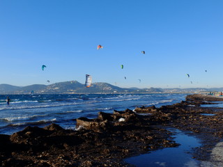 kitesurf presqu'ile de Giens - VAR