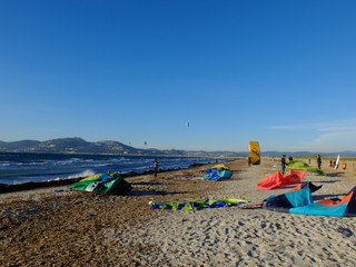 kitesurf presqu'ile de Giens - VAR