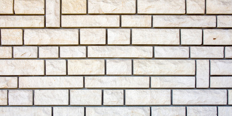 Wall stones grey brick stone wall fine white brickwork background texture