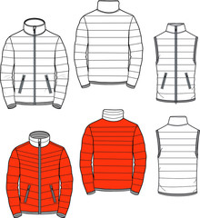 Garment Sketch jacket sportswear outdoor 